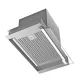 CATA OUTLET - Páraelszívó CORONA 60 X - Inox - Mintatermi kifutó termék!