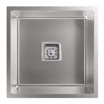   CATA - Mosogatótálca CB-40-40 P R10 inox munkalap alá szerelhető