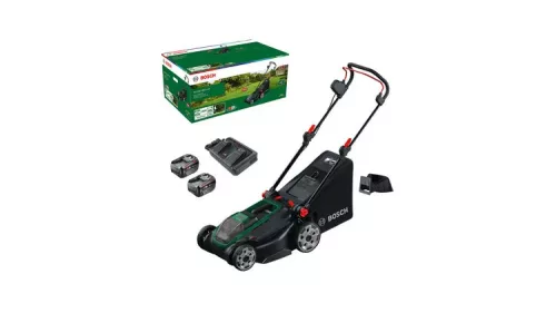 BOSCH 06008B9L00 ROTAK18V2-43 |2 x 4,0 Ah akku | töltő