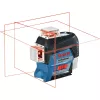   BOSCH 0601063R03 GLL 3-80 C Vonallézer (akku és töltő nélkül) + BM 1 Tartó + L-Boxx 136