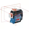   BOSCH 0601063R05 GLL 3-80 C Vonallézer (1x2,0Ah) + BM 1 Tartó + LR 7 Lézervevő + L-Boxx 136 