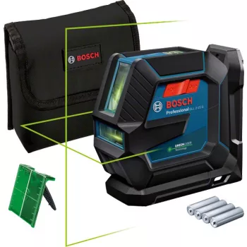 BOSCH 0601063W00 GLL 2-15 G zöld Vonallézer + LB 10