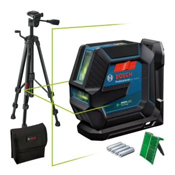   BOSCH 0601063W01 GLL 2-15 G + LB 10 + BT 150 állvány + vonallézer