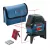 BOSCH 0601066E00 GCL 2-15 Kombilézer + RM 1 Tartó Kartondobozban