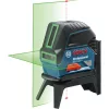BOSCH 0601066J00 GCL 2-15 G zöld Kombilézer + RM 1 Tartó