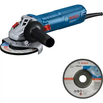   BOSCH 06013A6100 GWS 12-125 Sarokcsiszoló csiszolótárcsával