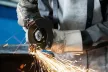 BOSCH 06013A6100 GWS 12-125 Sarokcsiszoló csiszolótárcsával