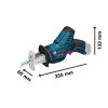 BOSCH 060164L905 GSA 12V-14 Akkus szablyafűrész