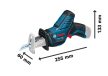 BOSCH 060164L905 GSA 12V-14 Akkus szablyafűrész