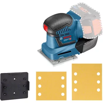   BOSCH 06019D0200 GSS 18V-10 Akkus rezgőcsiszoló (akku és töltő nélkül)
