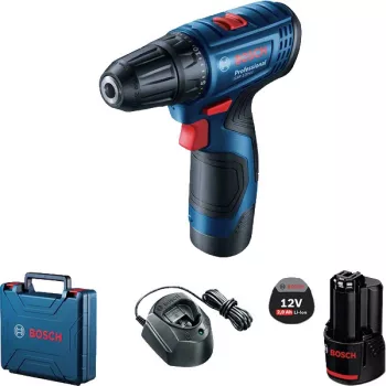   BOSCH 06019G8000 GSR 120-LI Akkus fúrócsavarozó (2x2,0Ah) kofferben