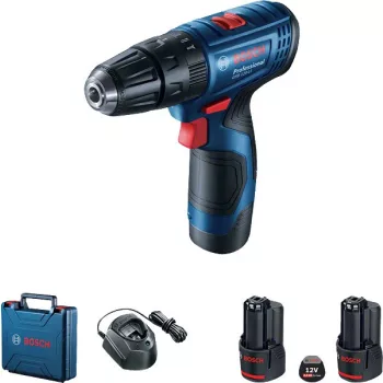   BOSCH 06019G8100 GSB 120-LI Akkus Ütvefúró-csavarozó (2x2,0Ah) kofferben