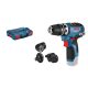 BOSCH 06019H3003 GSR 12V-35 FC Akkus fúrócsavarozó (akku és töltő nélkül, teljes szett L-boxx-ban)