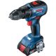 BOSCH 06019H5000 GSR 18V-50 Akkus fúrócsavarozó (2x2,0Ah) L-Case-ben