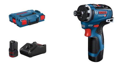 BOSCH 06019J9100 GSR 12V-35 HX Akkus fúrócsavarozó (2x3,0Ah) L-boxx-ban