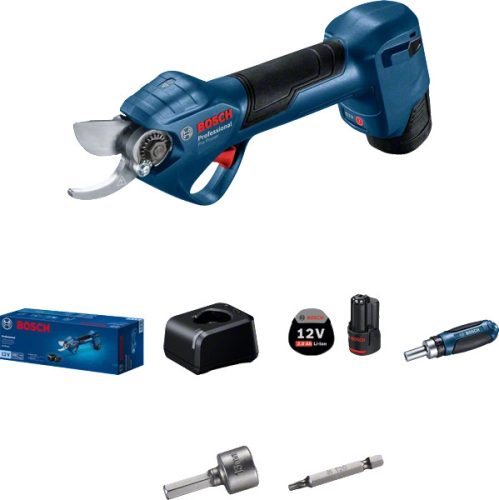 BOSCH 06019K1021 Pro Pruner Akkus metszőolló (2x3,0Ah)