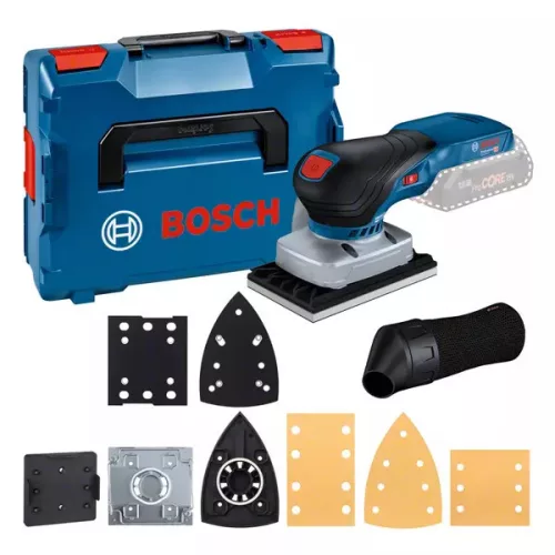 BOSCH 06019L0101 GSS 18V-13 Akkus rezgőcsiszoló (akku és töltő nélkül)