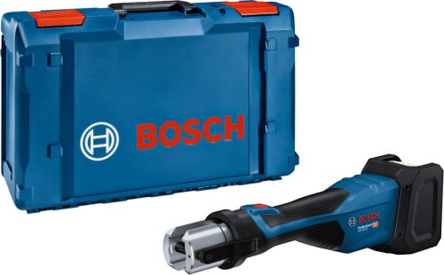 BOSCH 06019M2104 GPT 18V-32 Professional Akkus présgép (Standard préspofa TH16, Standard préspofa TH20, Standard préspofa TH26,) akku és töltő nélkül, XL-Box-ban