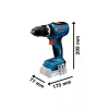   BOSCH 06019N3301 GSB 18V-65 Akkus Ütvefúró-Csavarozó (akku és töltő nélkül)