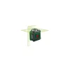   BOSCH 0603663E00 UniversalLevel 360 Keresztvonalas zöld szintezőlézer + 4 db 1.5 V-os LR6 AA