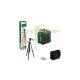 BOSCH 0603663E06 UniversalLevel 360 Keresztvonalas zöld szintezőlézer + TT 150 Állvány
