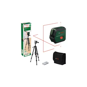   BOSCH 0603663F01 Keresztvonalas szintezőlézer függélyező funkcióval