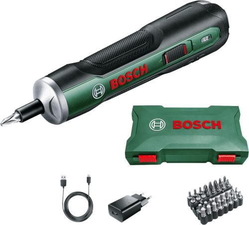 BOSCH 06039C6020 PushDrive Akkus csavarozó (Micro USB töltővel)