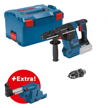   BOSCH 061191000K GBH 18V-26F + GDE Akkus fúrókalapács SDS plus rendszerrel