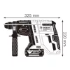   BOSCH 0611911121 GBH 180- LI (2x4.0Ah + GAL 18V-40) Akkus, szénkefementes fúrókalapács SDS-Plus kofferben