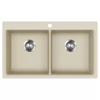 EVIDO QUADRO 9 gránit mosogató, 860 x 510 mm, bézs