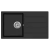 EVIDO EASY 45 S gránit mosogató, 760 x 440 mm, antracit