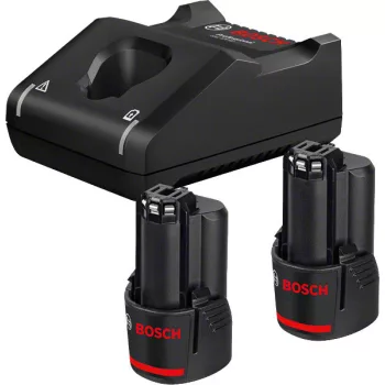   BOSCH 1600A019R8 2 x GBA 12V 2,0Ah Akkumulátor + GAL 12V-40 Gyorstöltő