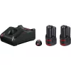   BOSCH 1600A019R8 2 x GBA 12V 2,0Ah Akkumulátor + GAL 12V-40 Gyorstöltő