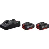   BOSCH 1600A019S0 2 x GBA 18V 4,0Ah Akkumulátor + GAL 18V-40 Kompakt gyorstöltő