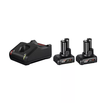   BOSCH 1600A01B20 2 x GBA 12V 6,0Ah Akkumulátor + GAL 12V-40 Kompakt gyorstöltő