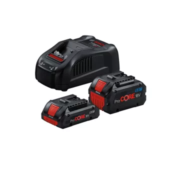   BOSCH 1600A0214A ProCORE 18V 4,0Ah + 1 x ProCORE 18V 5,5Ah Akkumulátor + GAL 1880 CV Gyorstöltő