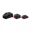   BOSCH 1600A0214A ProCORE 18V 4,0Ah + 1 x ProCORE 18V 5,5Ah Akkumulátor + GAL 1880 CV Gyorstöltő