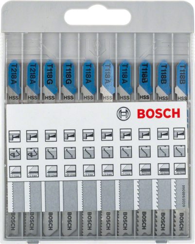 BOSCH 2607010631 10 részes Basic for Metal szúrófűrészlap-készlet 