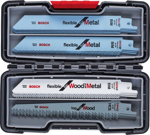 BOSCH 2607010902 20 részes Wood and Metal szablyafűrészlap készlet