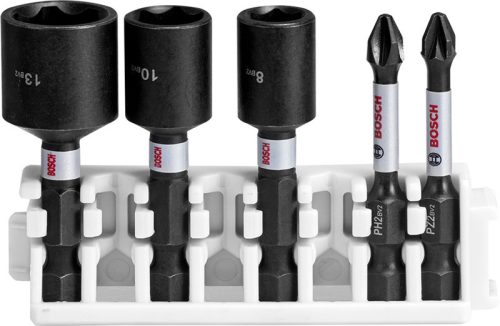 BOSCH 2608522350 5 részes Impact Control csavarbit- és dugókulcskészlet