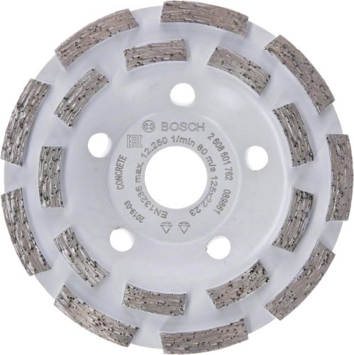 BOSCH 2608601762 Gyémántfazékkorong Expert for Concrete Long Life 125 x 22,23 x 5 mm