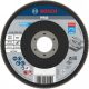 BOSCH 2608606923 PRO Metal X571 legyezőtárcsa fémhez, hajlított változat, fíber, kis méretű sarokcsiszolókhoz  D= 125 mm; G= 60, hajlított