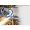   BOSCH 2608607347 X551 Expert for Metal legyezőtárcsa fémhez, kúpos, üvegszövet alátéttányér, Zirkon 125 x 22,23 mm, P120