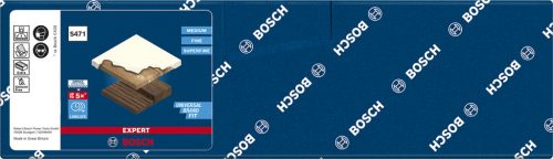 BOSCH 2608901180 EXPERT S471 normál blokk, szuper finom csiszoló felület 69 x 97 x 26 mm