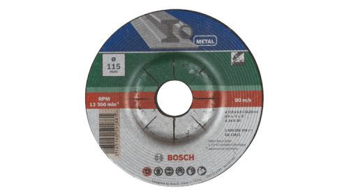 BOSCH 2609256336 Nagyolótárcsa, hajlított, fém 115 mm