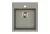EVIDO EASY 45 gránit mosogató, 460 x 515 mm, platina