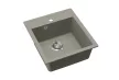 EVIDO EASY 45 gránit mosogató, 460 x 515 mm, platina