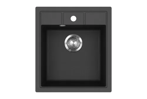 EVIDO EASY 45 gránit mosogató, 460 x 515 mm, antracit