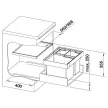 BLANCO FLEXON II XL 60/3 hulladéktároló rendszer
