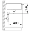BLANCO ZIA XL 6 S Compact SILGRANIT mosogató, fekete